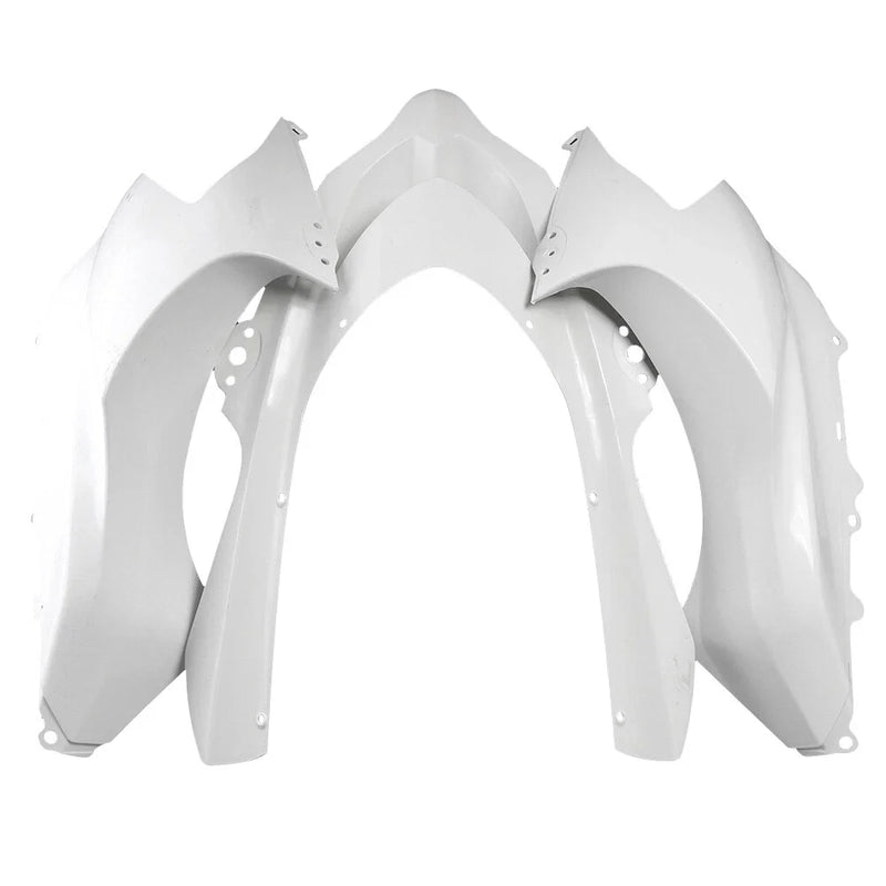 Kawasaki ZX10R White Nose Fairing Upper Front Cowl (2004-2005)