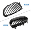 BMW E60 / E61 528i 535i 525i 530i 530xi 545i M5 Matte Black Grill (2003-2009)