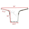 Harley Sportster Ape Hanger Handlebar Chrome