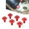 HONDA CR125 CR250 CRF250R CRF450R 6 x CNC Front Fork Guard Bolts