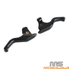 Harley Touring, Street Glide Black Brake & Clutch Hand Lever Set (2008-2023)