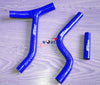 YAMAHA YZF250 YZ250F (2010-2013) RED Silicone Y Radiator Hose