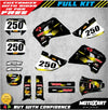 Suzuki RMX 250 Custom Graphics Sticker Kit (1993-1995)