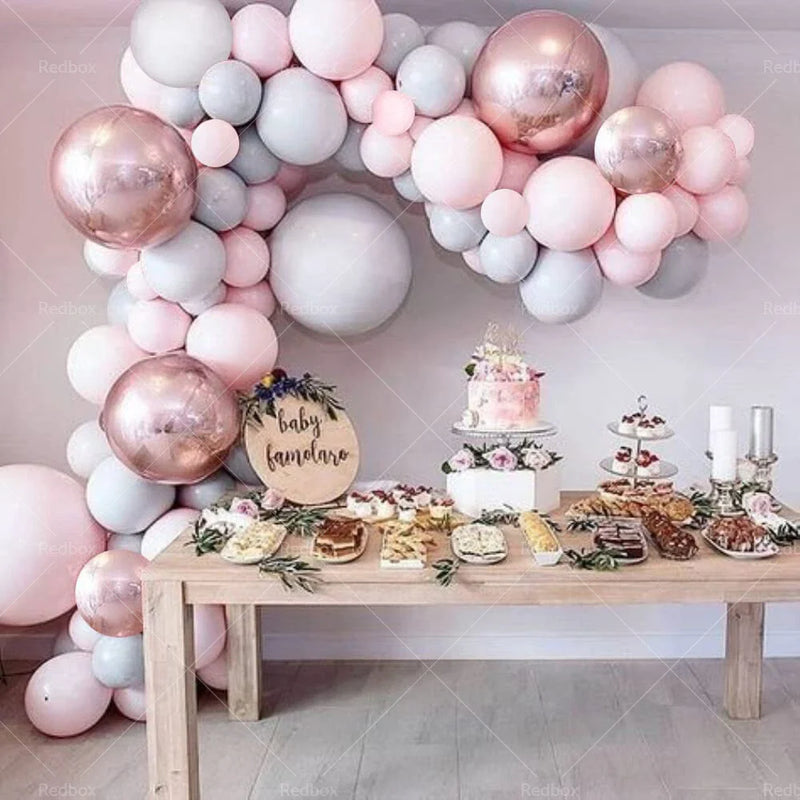 Birthday Wedding Party Garland Decor Baby Shower Balloon Arch Kit