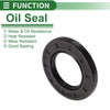 Oil Seal 5 Pcs 35x62x7mm NBR Rubber High Pressure Black