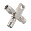 Stainless Steel Brake Hose Fittings AN3 Tee
