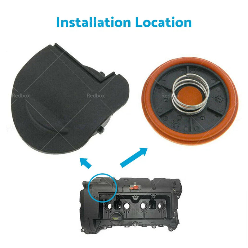 MINI R55 R56 R60 Cooper Clubman Engine Breather PCV Rocker Cover (2007-2015)
