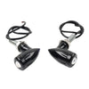 Harley Bobber Cafe Racer Mini Turn Signal Light Blinker Black