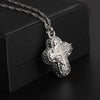 Christian Jesus Cross Catholic Crucifix Locket Pendant