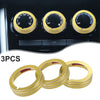 Mazda CX-3 AC Switch Knob Cover 3 x Pcs (2015)
