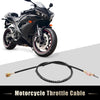Suzuki GN125 35" Black Rubber Coated Speedometer Cable