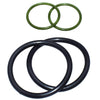 BMW E53 E60 E63 E64 E65 E66 4 x Solenoid Valve Seal Rings (2000-2010)