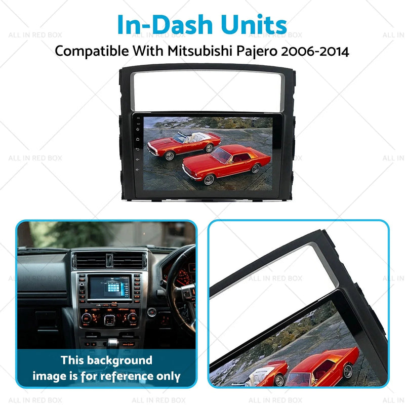 Mitsubishi Pajero 9" In-Dash CarPlay GPS Android Unit (2006-2014)