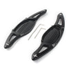 Audi R8 RS3 RS4 RS5 TT RS Black 2 x Steering Wheel Paddle Shifter Extensions