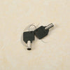 Harley Softail Saddlebags Black Latch Chrome Bracket (1984 - 2017)