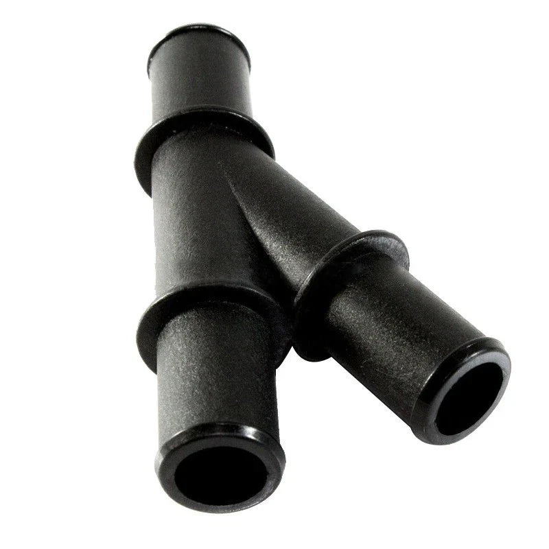 5pcs 20mm Y Heater 3 Way Water Hose Pipe Fitting Barb Connector
