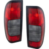 Halogen Tail Light Set For 2000-2001 Nissan Frontier w/