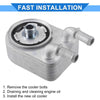 Chrysler 200 Oil Cooler with Seals and Bolt