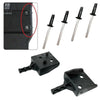2 x Trunk Cover Shield Curtain Fixing Buckle