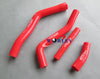 Yamaha YZF450 YZ450F Silicone Radiator Hose Kit Red (2010-2013)
