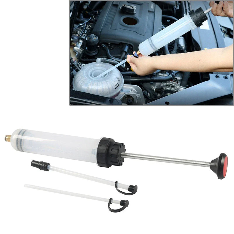 Fuel Transfer Fluid Extractor Syringe Pump Manual Suction