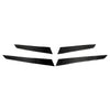 Mercedes-Benz W204 (2007-2014) Black 4 x Inner Door Panel Cover Trim