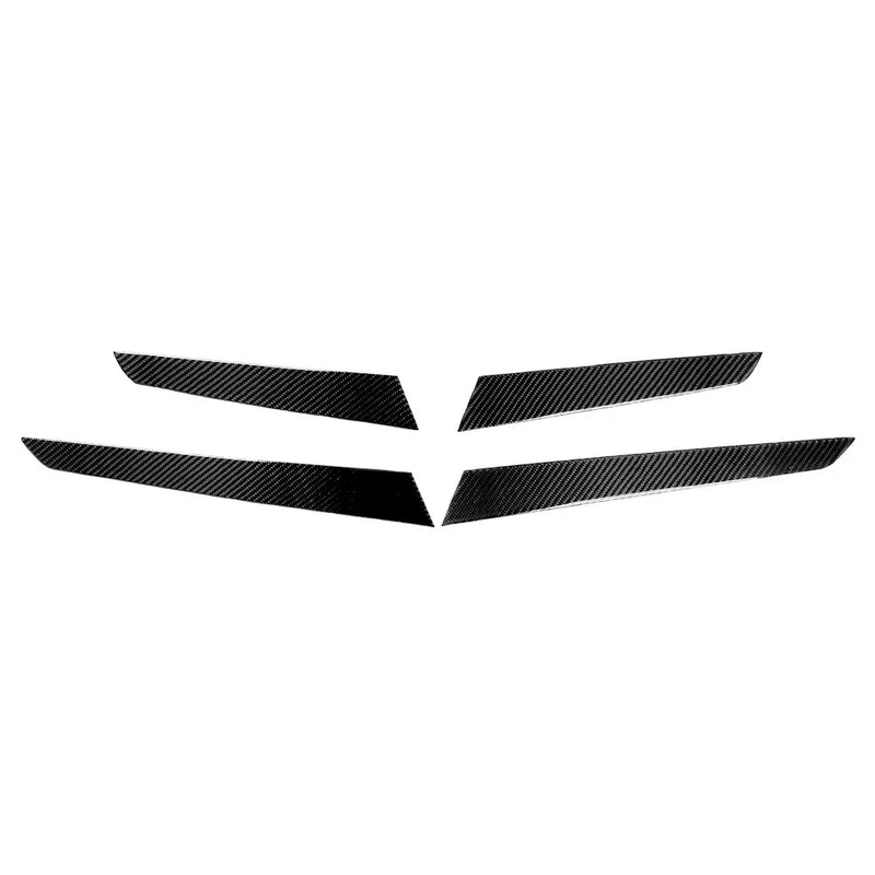 Mercedes-Benz W204 (2007-2014) Black 4 x Inner Door Panel Cover Trim