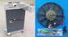 Triumph TR2 / TR3 / TR3A / TR3B 3 Row Aluminum Radiator + Fan (1953-1962)