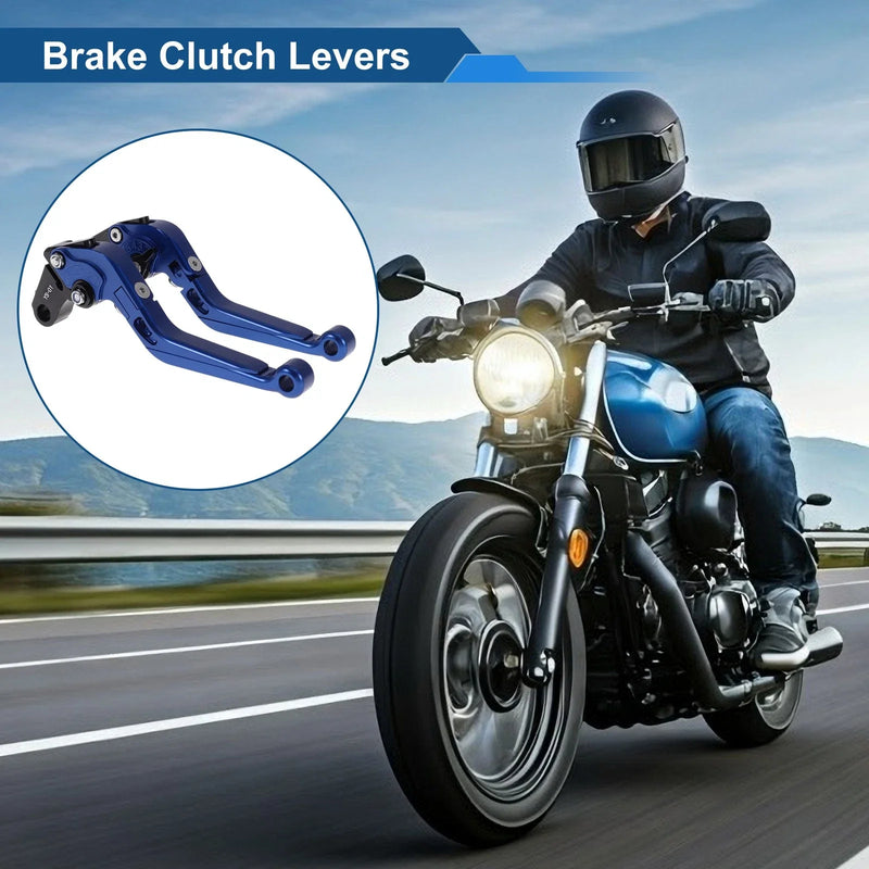 Honda X11 Adjustable Brake Clutch Levers  Solid Blue (1999-2002)