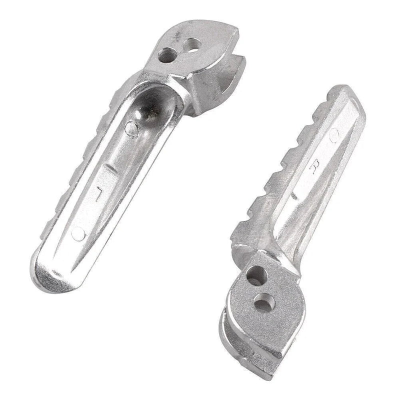 DUCATI Monster 696 796 Rider Front Silver Footpegs Kit (2009-2013)