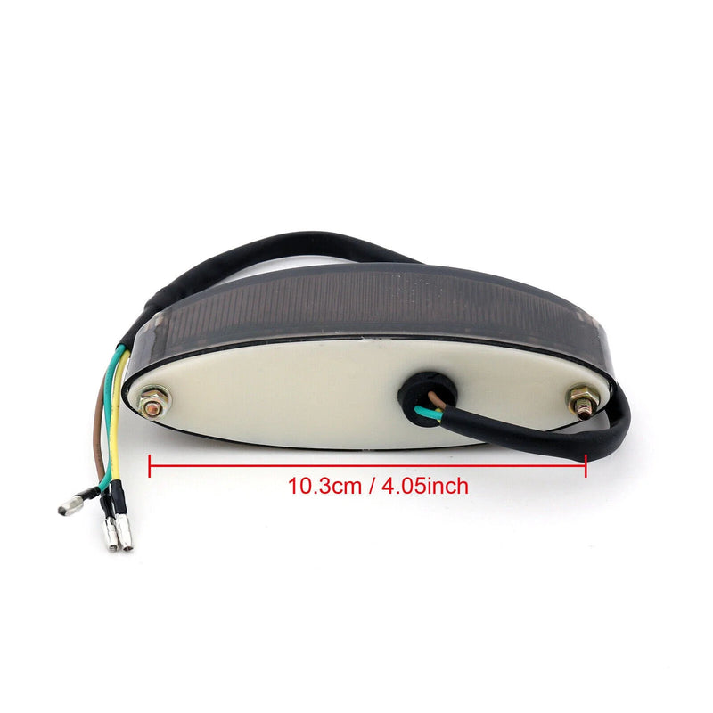 Motorcycle Universal Smoke Lens Tail Light