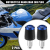 Honda Motorcycle Handlebar End Plugs 7/8"