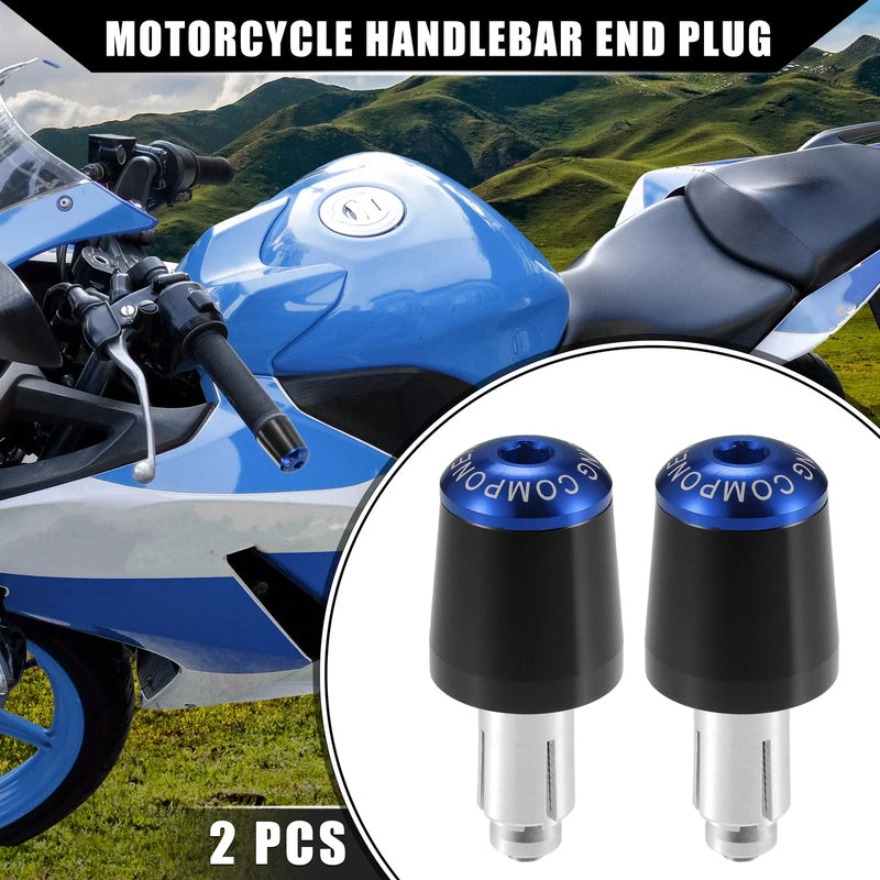 Honda Motorcycle Handlebar End Plugs 7/8"