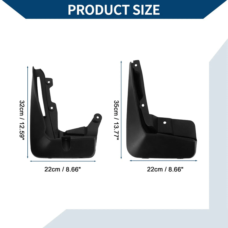BMW 6 Series GT Mud Flaps Splash Guards 1 Set (2018-2023)