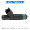 Dodge Ram 1500 (2004-2007) 4.7L Black Fuel Injector 8 x No.53032704AB