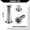 BMW X1 E84, X3 F25 Durable Silver Tone Exterior Mirror Hinge 1x