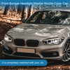 BMW 1 Series Black Right Side Bumper Headlight Washer Nozzle Cover Cap