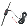 Windshield AM / FM Radio Antenna Signal Booster W/ 7-ft Cables