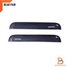 Nissan Navara D40 ST ST-X RX Dual Cab Weather Shields Rain Guards (05-15)