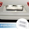 Porsche Boxster 2 x 6500K White LED License Plate Lights (1999-2004)