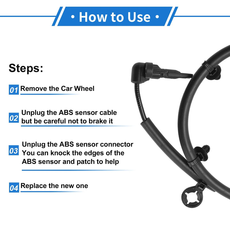 Chevrolet Equinox ABS Wheel Speed Sensor