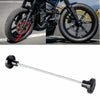 Harley Nightster RH975 Black Front Rear Axle Nut Cover Caps (2022-2023)