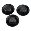 100pcs 1/2" Hole Flush Mount Plastic Body & Sheet Metal Plug