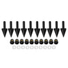 Motorcycle - 10Pcs Black 5MM Windshield Screws