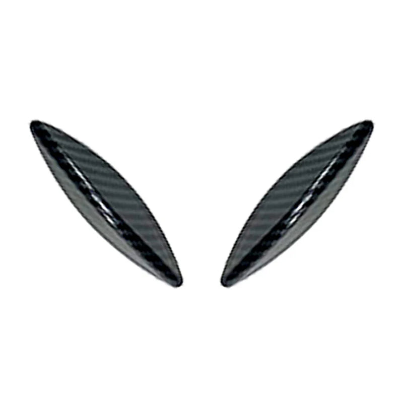 Benz C-Class W205 Bumper Lip Splitter Spoiler Canards Carbon (2015-2018)