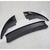 BMW 4 Series G26 Gloss Black ABS Front Bumper Spoiler Lip Kit (2020-2024)