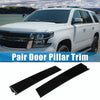 Cadillac Chevy Pair B-Pillar Trim Panel Left Right Windshield Outer