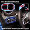 Jeep Wrangler JL Blue Headlight Switch Button Trim Cover (2018-2023)