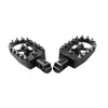 Harley FXBB FXLR FXLRS FXLRST FXST FLSB Rear Black FootPeg Passenger Pedal (2018-2023)