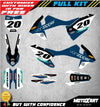 KTM SX 125 250 Custom Decal Kit Stickers (2016-2018)